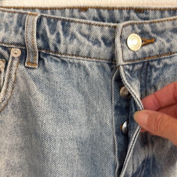 SER.O.YA Torel wide leg jean distressed 27 - Picture 6 of 15